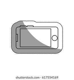 smartphone device isolated icon