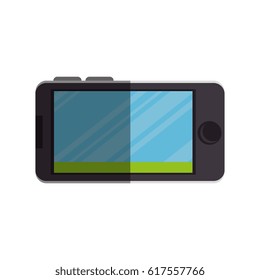 smartphone device isolated icon
