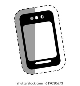smartphone device isolated icon