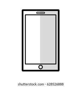 smartphone device isolated icon