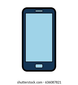 smartphone device isolated icon