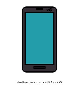smartphone device isolated icon