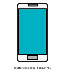 smartphone device isolated icon