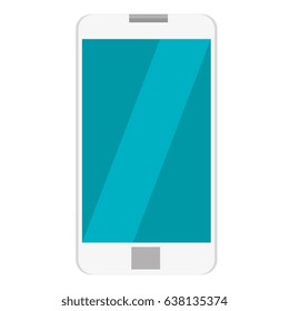 smartphone device isolated icon
