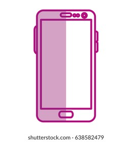 smartphone device isolated icon