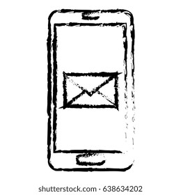 smartphone device isolated icon