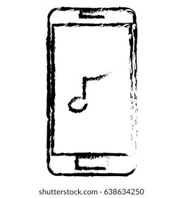 smartphone device isolated icon