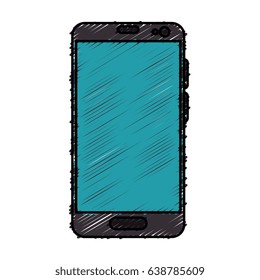 smartphone device isolated icon