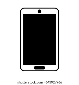 smartphone device isolated icon