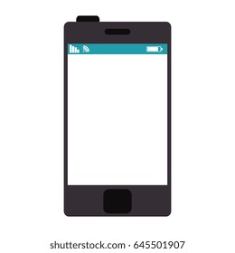 smartphone device isolated icon