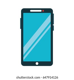 smartphone device isolated icon