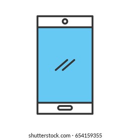 smartphone device isolated icon