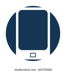 smartphone device isolated icon