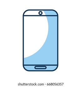 smartphone device isolated icon