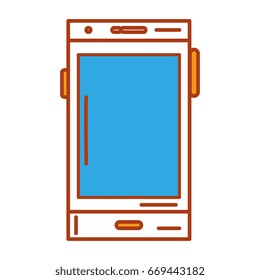 smartphone device isolated icon