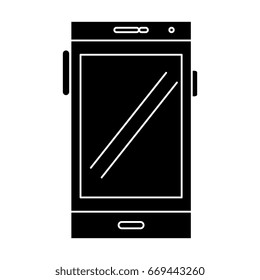 smartphone device isolated icon