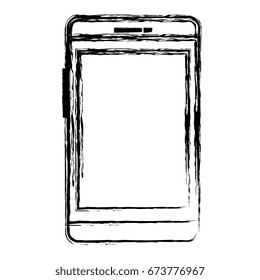 smartphone device isolated icon