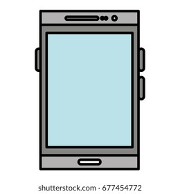 smartphone device isolated icon