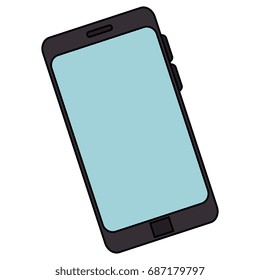 smartphone device isolated icon