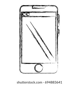 smartphone device isolated icon