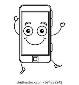smartphone device isolated icon