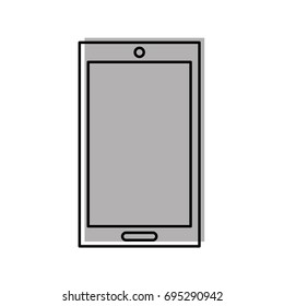 smartphone device isolated icon