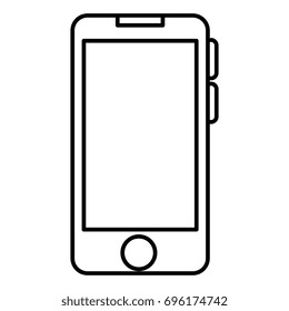 smartphone device isolated icon