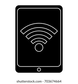 smartphone device isolated icon