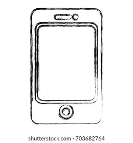 smartphone device isolated icon