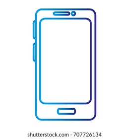 smartphone device isolated icon