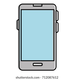 smartphone device isolated icon