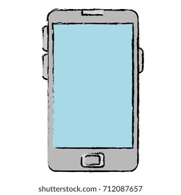 smartphone device isolated icon