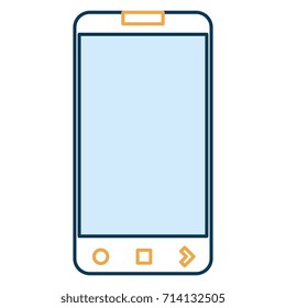 smartphone device isolated icon
