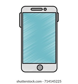 smartphone device isolated icon