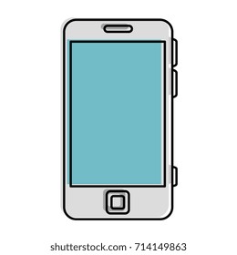 smartphone device isolated icon