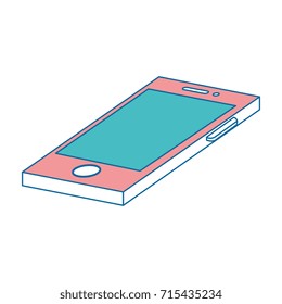 smartphone device isolated icon