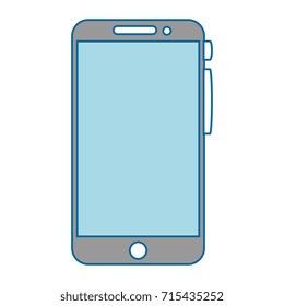 smartphone device isolated icon