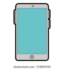 smartphone device isolated icon