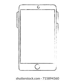 smartphone device isolated icon