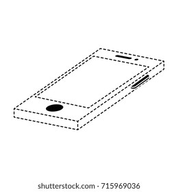 smartphone device isolated icon