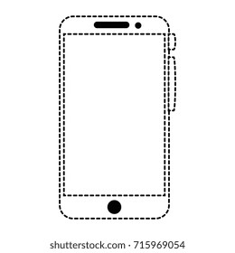 smartphone device isolated icon