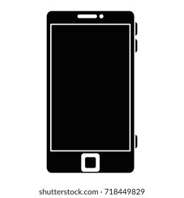 smartphone device isolated icon