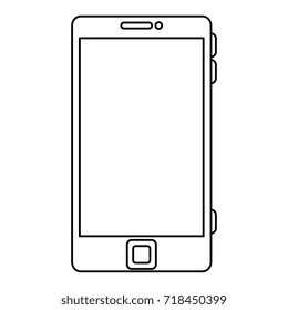 smartphone device isolated icon