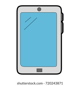smartphone device isolated icon