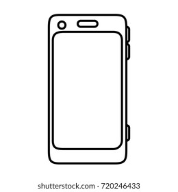 smartphone device isolated icon