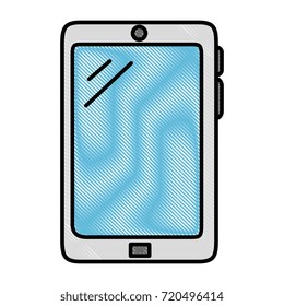 smartphone device isolated icon