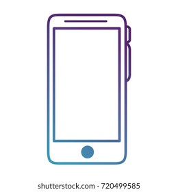 smartphone device isolated icon