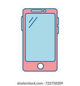 smartphone device isolated icon