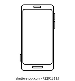 smartphone device isolated icon
