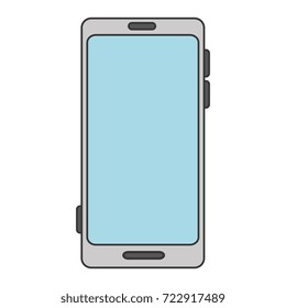 smartphone device isolated icon